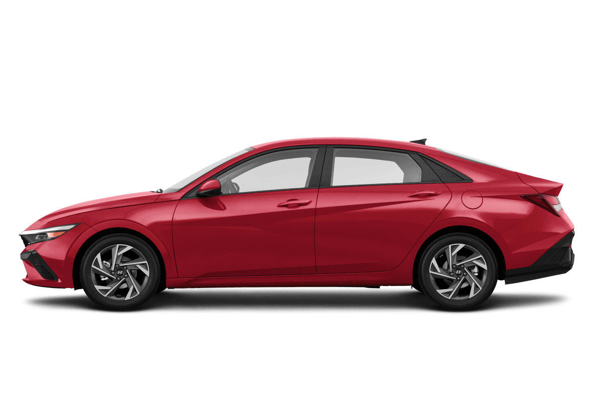 Hyundai Elantra - Side view Hyundai Elantra - Side view